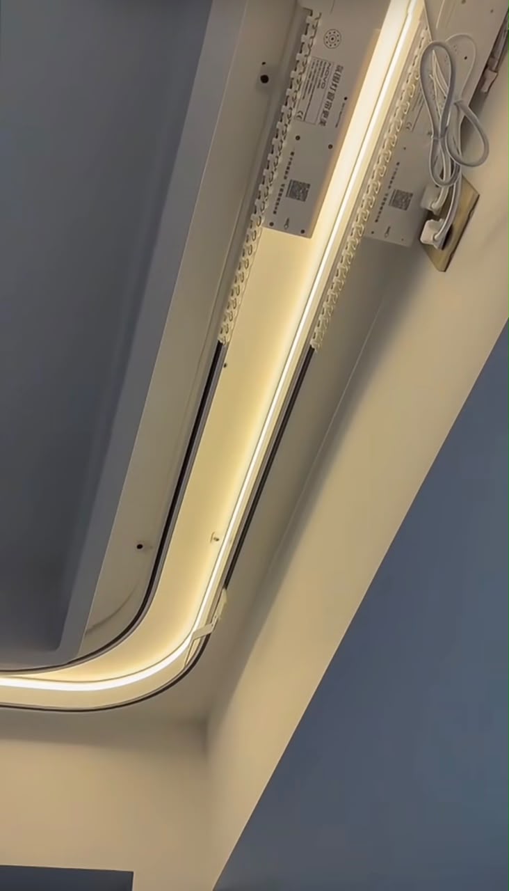 Motorised curtains by LightExtreme, Lagos